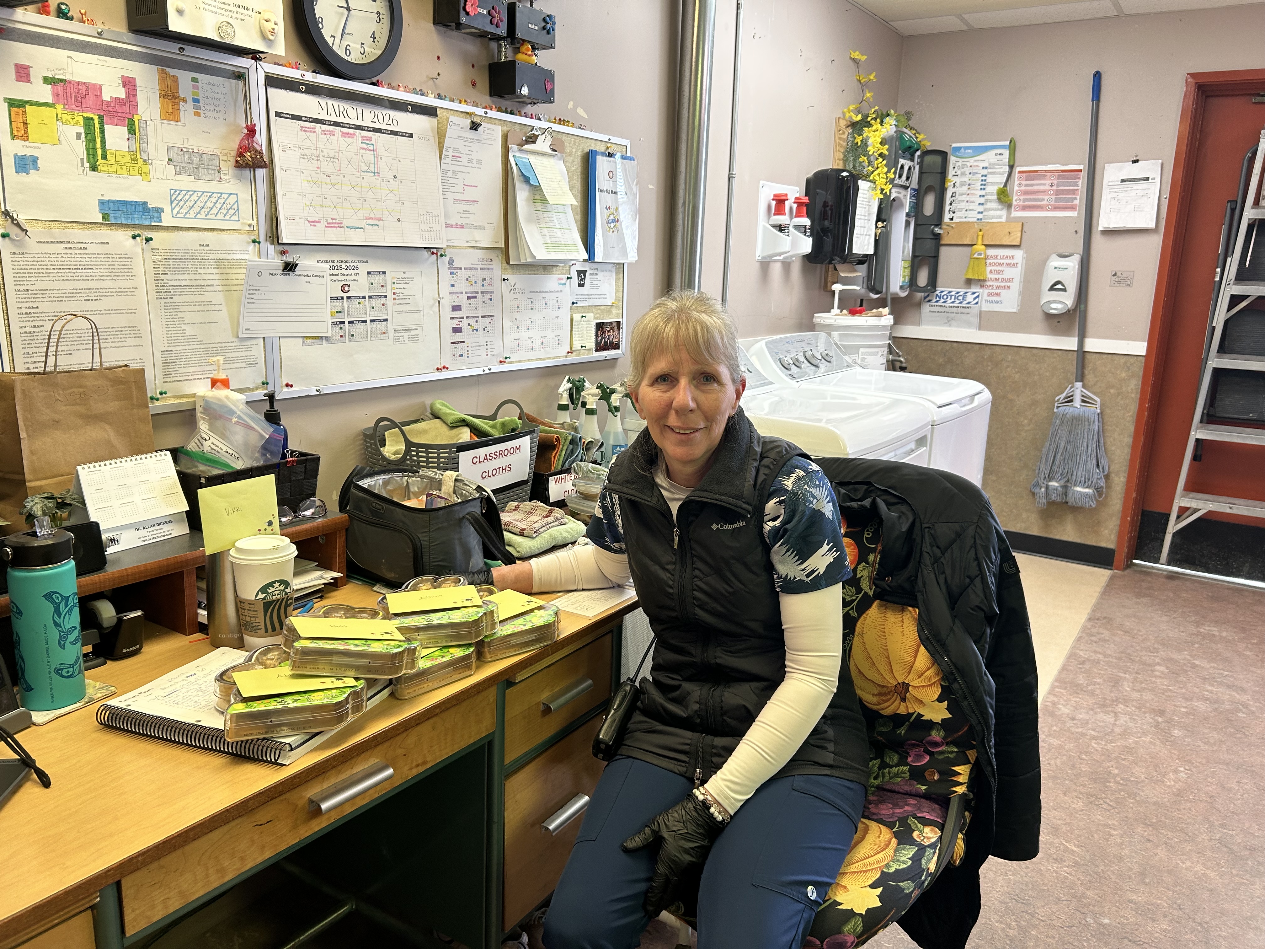 Our Incredible Custodial Staff alina cameron