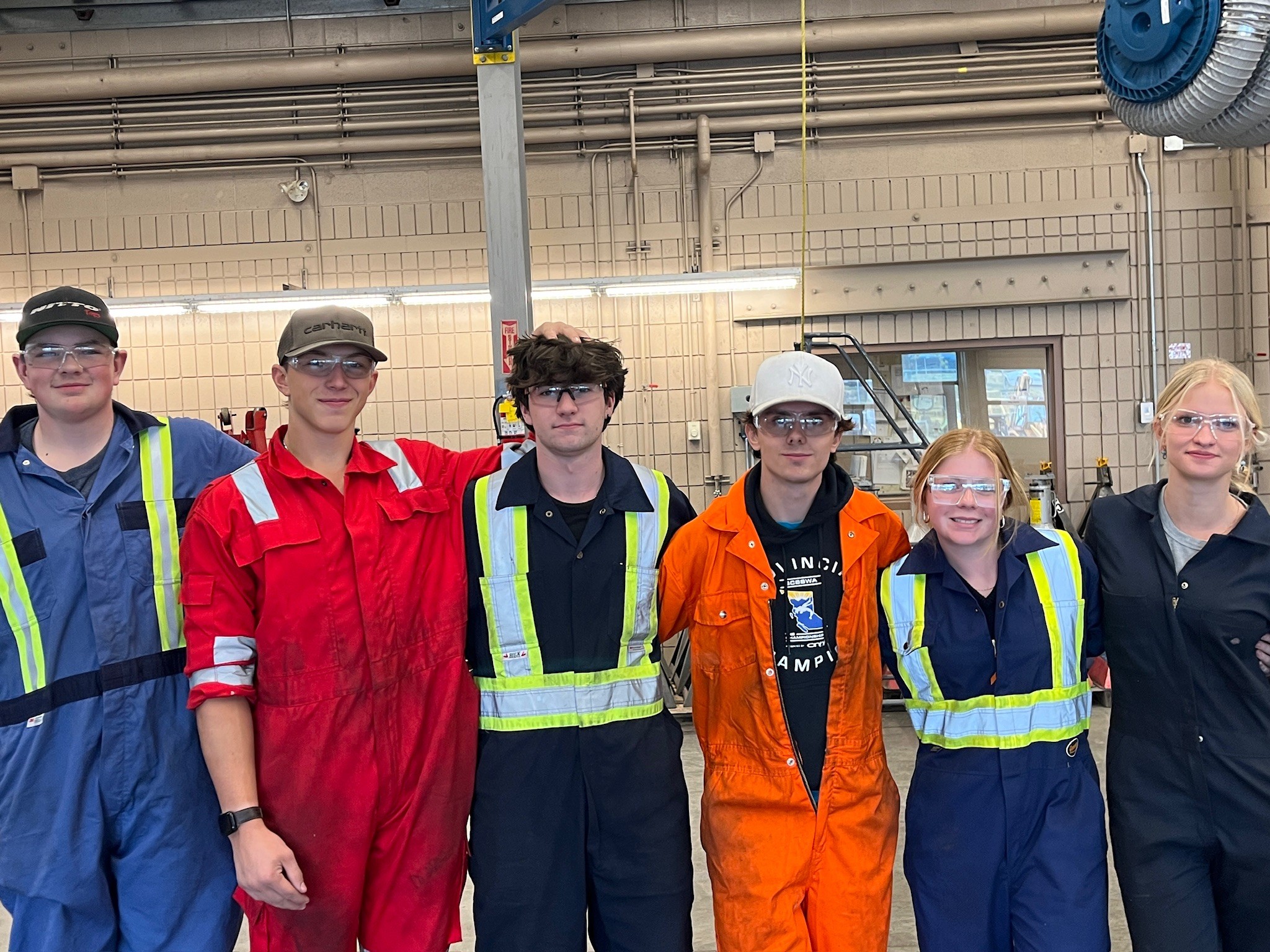 High School Students Jump Start Their Trades Career2 Kelvin Parent